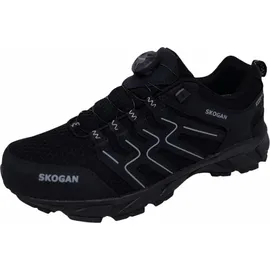skogan Skallas Wanderschuh Schwarz - Schwarz - 41