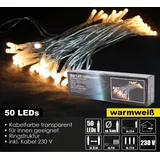 LINDER EXCLUSIV LED-Lichterkette transparent 7,5 m
