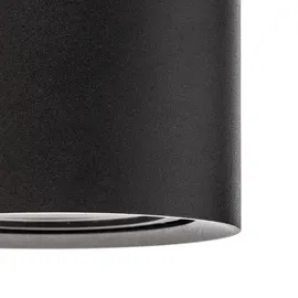 LUCIDE FEDLER 1x12W rund Aluminium Schwarz