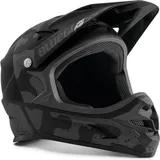 Bluegrass Intox Matt Black/Red L