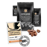 Kaffee CAFÉ LUNATA entkoffeiniert von Coffee-Nation, 500g Bohnen