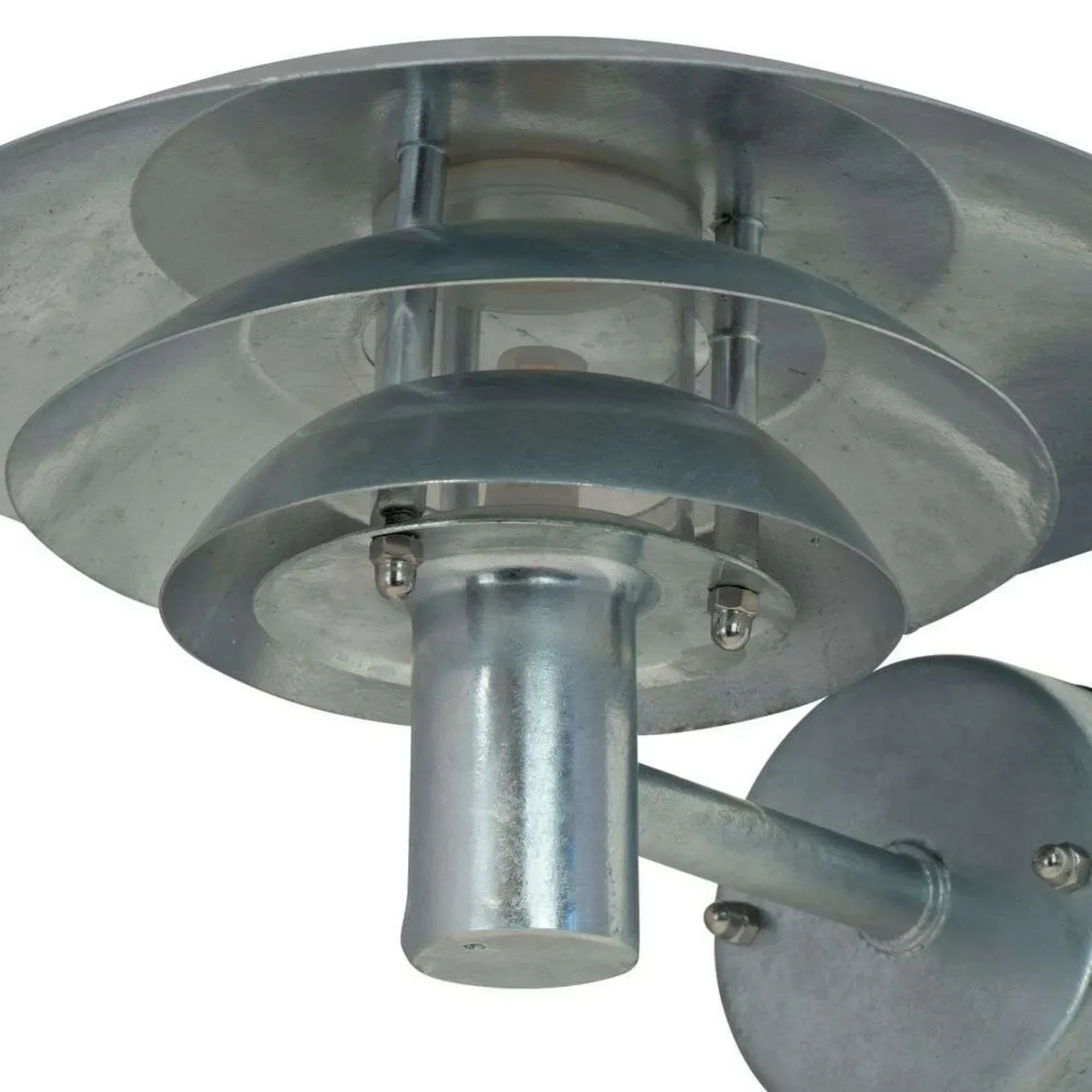 Außenleuchte Dyberg Larsen, DL25, Metallisch, für Terrasse, Metall, Skandinavisch - 16.2