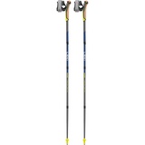 Leki Traveller FX.One Carbon Stöcke, Silvergray-midnightblue, 120CM