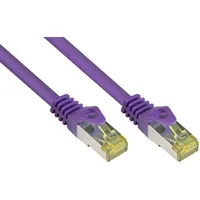 Good Connections Patchkabel mit Cat. 7 Rohkabel S/FTP 10m violett