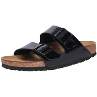 Birkenstock Arizona Birko-Flor Lack schmal schwarz lack 35