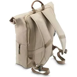 Hama Silvan Laptop-Rucksack Rolltop, (16,2 beige (00222025)