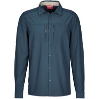 Craghoppers Nosilife Pro V Langarmhemd - Blue Stone - XL