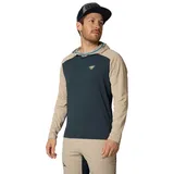 Dynafit Traverse Sun Kapuzenpullover - Rock Khaki - XL