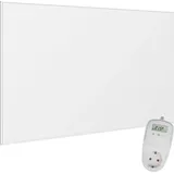 Viesta - Infrarot Wandheizung mit Thermostat [inkl. TH10 thermostat] – Infrarotheizung Wandmontage Heizkörper – Carbon Crystal Infrarotheizung –
