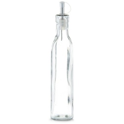 Neuetischkultur Vorratsglas Essig-/Ölflasche aus Glas 270 ml, Glas, Ölflasche Essigflasche Dekanter weiß