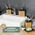 bremermann Badezimmer-Set Badaccessoire-Set Schwarz