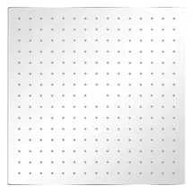 vidaXL Regenduschkopf Edelstahl 40x40 cm Quadratisch