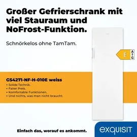 Exquisit GS4271-NF-H-010E Weiß