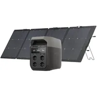 EcoFlow DELTA 3 Tragbare Powerstation mit 220 W Solarpanel,