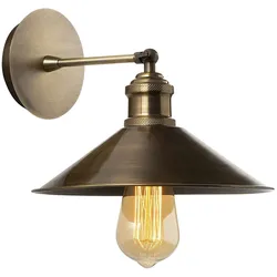 Wandleuchte in Vintage-Farbe 24x24x20cm WellHome Baikal