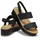 Crocs Brooklyn Matte Wrap Low Wedge Damen Black/Cashew 38