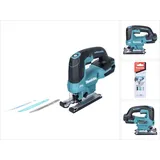 Makita - djv 184 z Akku Pendelhub Stichsäge 18 v Brushless + 3 tlg. Stichsägeblatt Set - ohne Akku, ohne Ladegerät