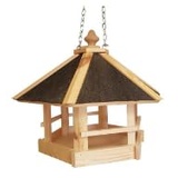 Conni Oberkircher ́s Vogelhaus Pavillon Kiefernholz (natur) LxBxH: 45x45x40 cm,