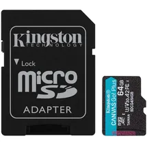 Kingston Canvas Go! Plus Gen4 64 GB mit Adapter