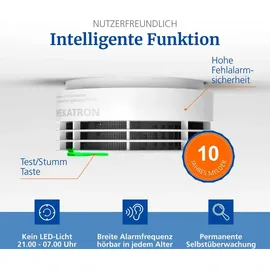 Hekatron Genius Plus inkl. Klebepad 1 St.