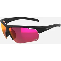 Fahrradbrille Perf 100 High Definition Kategorie 3 Damen/Herren schwarz, schwarz, EINHEITSGRÖSSE