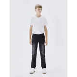 NAME IT Nkmrobin Dnmthayers 7452 Swe Pant Noos Trainingshose, Black Denim, 140