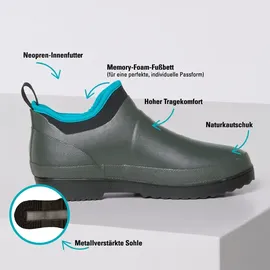 Gardena Gartenstiefel Gummistiefel Grau 43