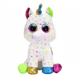 Ty Beanie Boos Harmonie, Einhorn bunt 42cm, mit Glitzeraugen, Boo's, Mehrfarbig