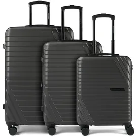 cocoono Larnaka Koffer-Set 3-tlg. schwarz