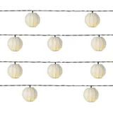MARELIDA LED Solar Lichterkette Lampions 8 Funktionen - Li...