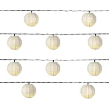 MARELIDA LED Solar Lichterkette Lampions 8 Funktionen - Li...