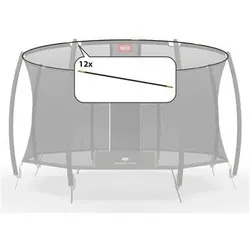 BERG Trampolin Fiberglasbogen für Sicherheitsnetz T-Serie 380 cm ERSATZTEIL