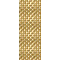 Queence Vinyltapete Leticia 90x300 cm 0,9 m2 gold 34193