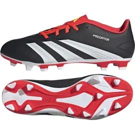 adidas Predator Club FxG Core Black / Cloud White / Solar Red 42 2/3