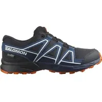 SALOMON Kinder Trekkinghalbschuhe SHOES SPEEDCROSS WP J Dark N/Dark B/Redo, Größe 36 in Dark Navy/Dark Blue/Red Orange Dark Navy/Dark Blue/Red Orange