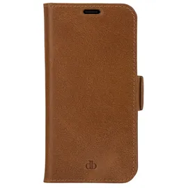 dbramante1928 iPhone 13 Pro Flip-Hülle Leder braun