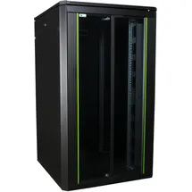 Lanview Logon RDL26U88BL (26 HE), Serverschrank, Schwarz