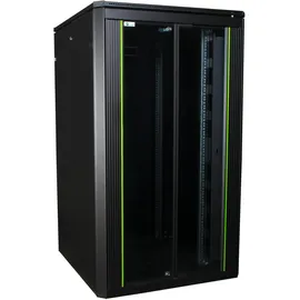 Lanview Logon RDL26U88BL (26 HE), Serverschrank, Schwarz