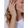 Elli Ring 925 Silber Ring Set in Gold | Gr.: 52