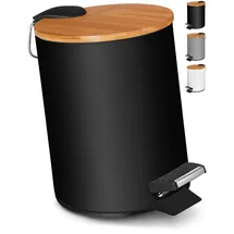 VMbathrooms Kosmetikeimer 3 l Schwarz