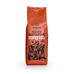 Sonnentor Espresso Kaffee ganze Bohne Wiener Verführung bio 500g