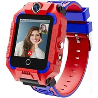 Automatische 4G Kinder Smart Uhr für Jungen Mädchen, wasserdichte Sichere Smartwatch, GPS Tracker Calling SOS Kamera WiFi, für Kinder Studenten