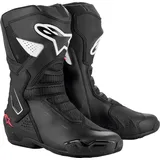 Alpinestars Stella SMX-6 V3 Damen Motorrad Stiefel, schwarz-weiss-pink, Größe 38