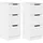 vidaXL Sideboard 30 x 30 x 70 cm Weiß