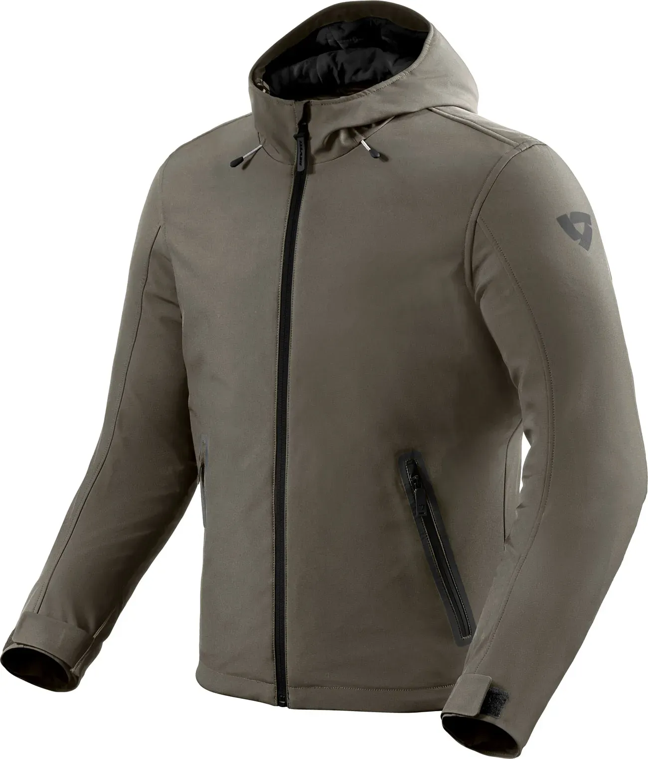 Revit Traffic H2O, veste en textile - Vert Foncé - XL