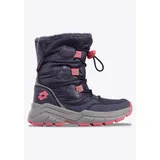 lotto Winterboots LOTTO, Jungen, Gr. 28, bunt (navy, pink), Synthetik, Schuhe Winterboots, Winterschuhe, Winterstiefel, Snowboots, wasserdicht & gefüttert