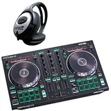 Roland DJ-202 USB-DJ-Controller mit Kopfhörer, DJ Controller