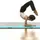 vidaXL Aufblasbare Gymnastikmatte mit Pumpe 700x100x10 cm PVC Grün