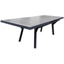 Gardissimo Solido Ausziehtisch 185/245 x 100 x 78 cm grau