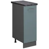 Vicco Apothekerschrank R-Line, 30 cm, , AP Anthrazit, Blau-Grau/Anthrazit